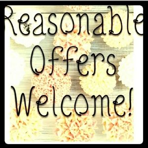 All Reasonable offer Welcome!!